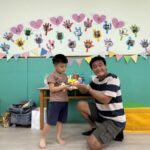 伊甸旗山早療慶祝父親節 慢飛天使手作相框獻給「超人爸爸」